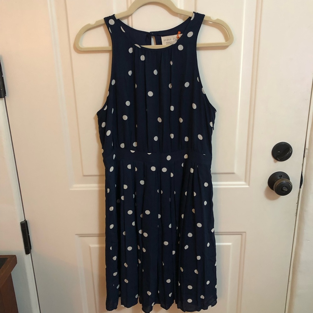 Paper Crown for Stitch Fix Polka Dot Dress